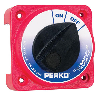 Perko 9611DP Compact Medium Duty Main Battery Disconnect Switch [9611DP] - Bulluna.com