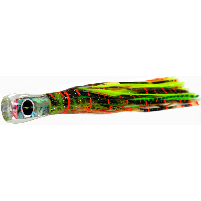 Black Bart Bully Micro Bait Lure - Brown Gold Orange/Green Chartreuse - Bulluna.com