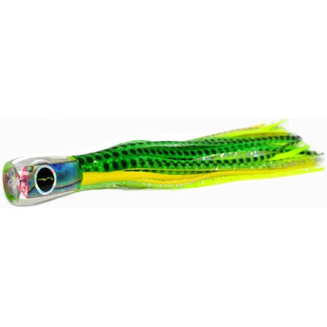 Black Bart Bully Micro Bait Lure - Green Dot/Green Chartreuse