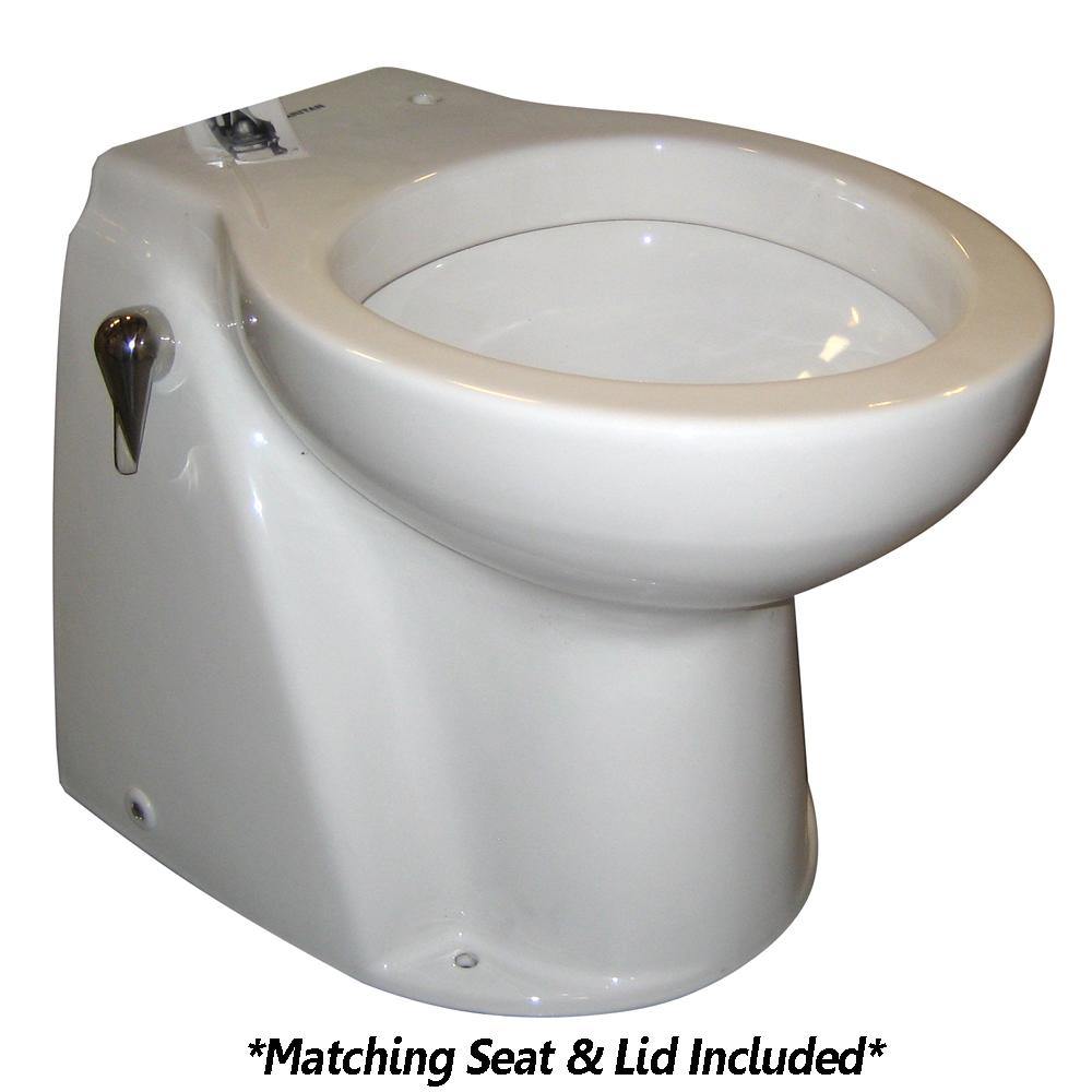 Raritan Atlantes Freedom w/Vortex-Vac - Household Style - White - Freshwater Solenoid - Smart Toilet Control - 12v [AVHWF01203] - Bulluna.com