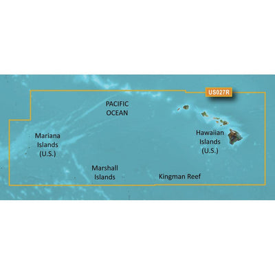 Garmin BlueChart g3 HD - HXUS027R - Hawaiian Islands - Mariana Islands - microSD/SD [010-C0728-20] - Bulluna.com