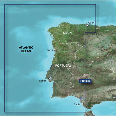 Garmin BlueChart g3 HD - HXEU009R - Portugal  Northwest Spain - microSD/SD [010-C0767-20] - Bulluna.com