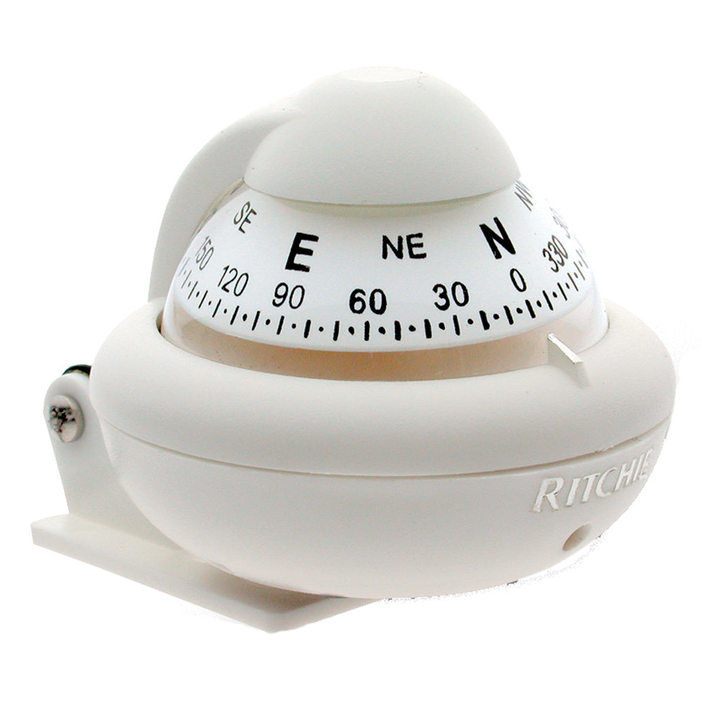 Ritchie X-10W-M RitchieSport Compass - Bracket Mount - White [X-10W-M] - Bulluna.com
