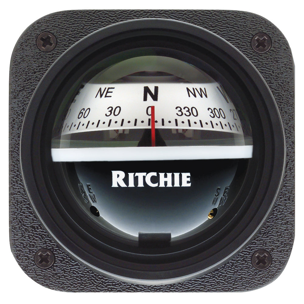 Ritchie V-527 Kayak Compass - Bulkhead Mount - White Dial [V-527] - Bulluna.com
