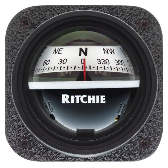 Ritchie V-527 Kayak Compass - Bulkhead Mount - White Dial [V-527] - Bulluna.com
