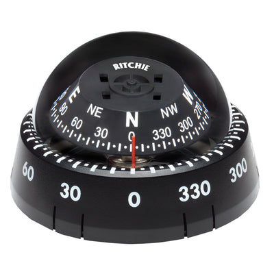Ritchie XP-99 Kayaker Compass - Surface Mount - Black [XP-99] - Bulluna.com