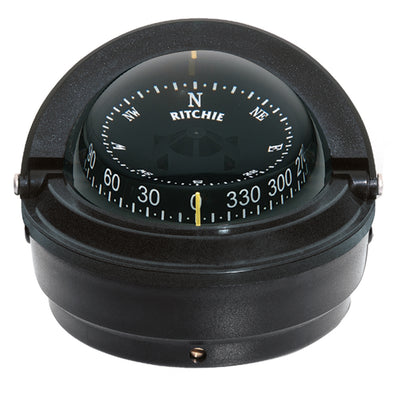 Ritchie S-87 Voyager Compass - Surface Mount - Black [S-87] - Bulluna.com