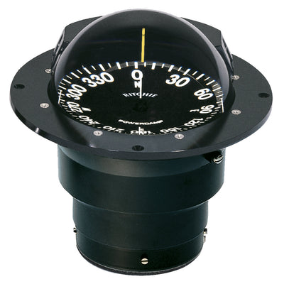 Ritchie FB-500 Globemaster Compass - Flush Mount - Black - 12V - 5 Degree Card [FB-500] - Bulluna.com