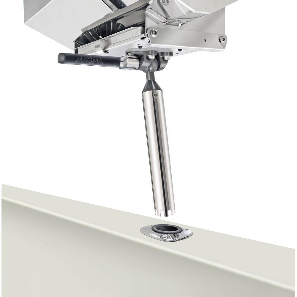 magma levelock all-angle adjustable fish rod holder mount LeveLock Accessory for Pedestal It has a quick Magma LeveLock Adjustable Rod Holder