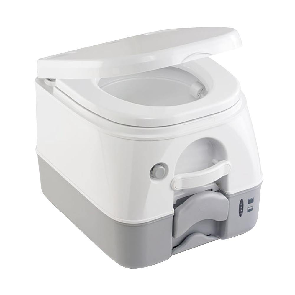 Dometic 974 MSD Portable Toilet w/Mounting Brackets - 2.6 Gallon - Grey [301197406] - Bulluna.com