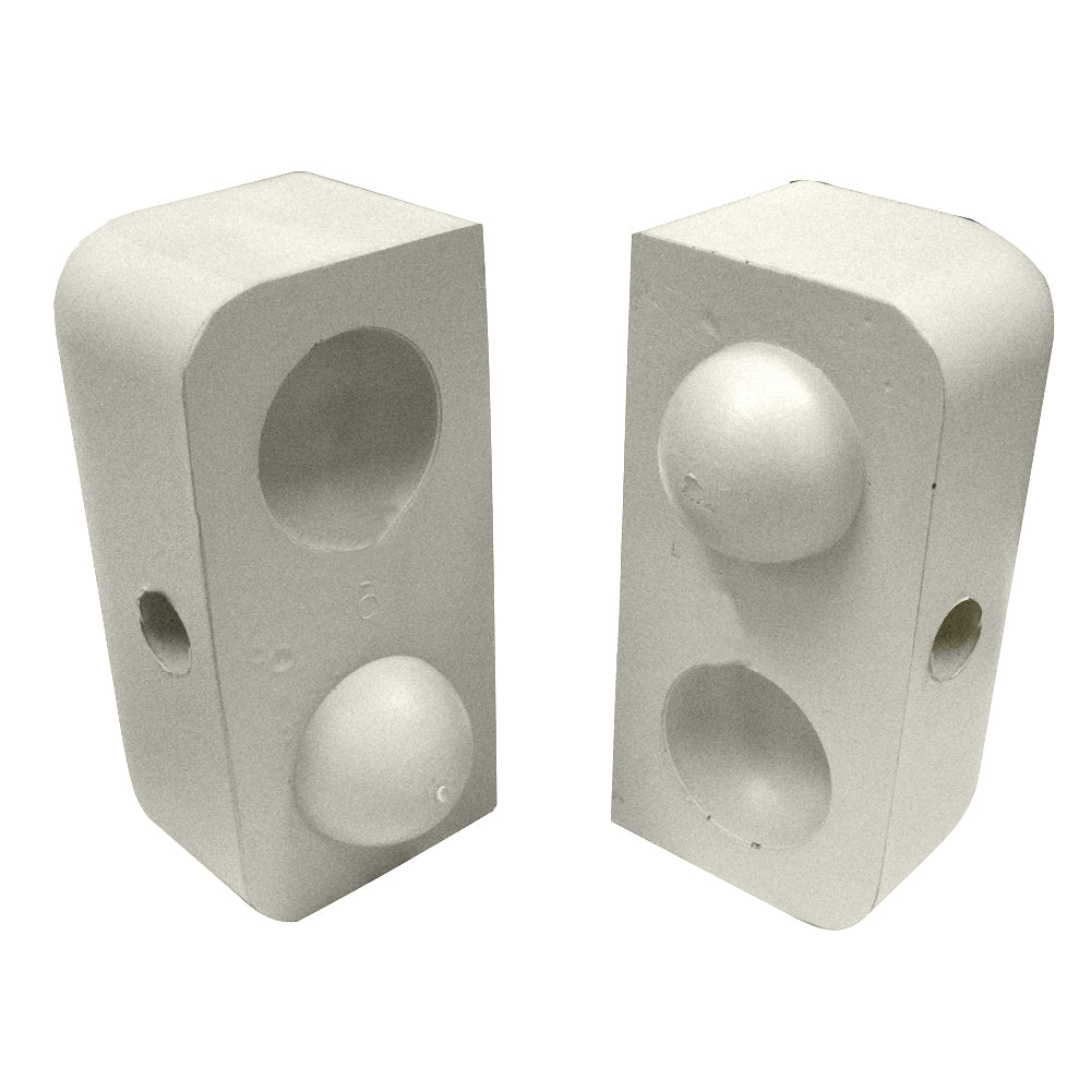 Dock Edge Dockap Premium Foam Profile Large 2" Cap - Putty [1152-F] - Bulluna.com