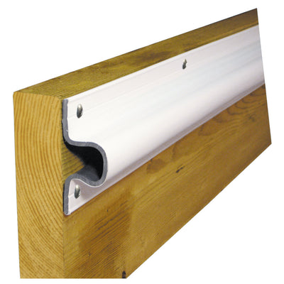 Dock Edge "C" Guard Economy PVC Profiles 10ft Roll - White [1132-F] - Bulluna.com
