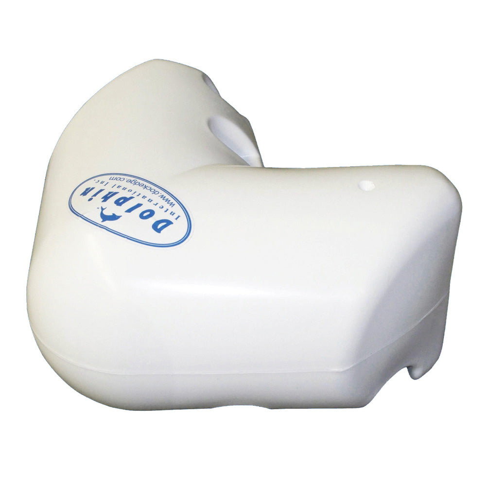 Dock Edge Dolphin Dockside Bumper 12 x 12 Corner - White [1064-W-F] - Bulluna.com