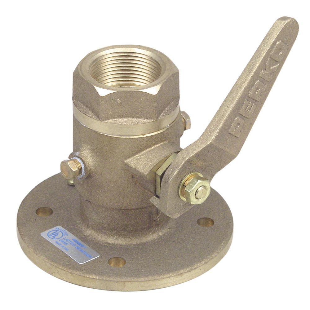 Perko 1-1/2" Seacock Ball Valve Bronze MADE IN THE USA [0805008PLB] - Bulluna.com