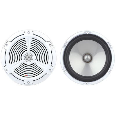 Boss Audio MR652C 6.5" 2-Way Marine Speakers - (Pair) White [MR652C] - Bulluna.com
