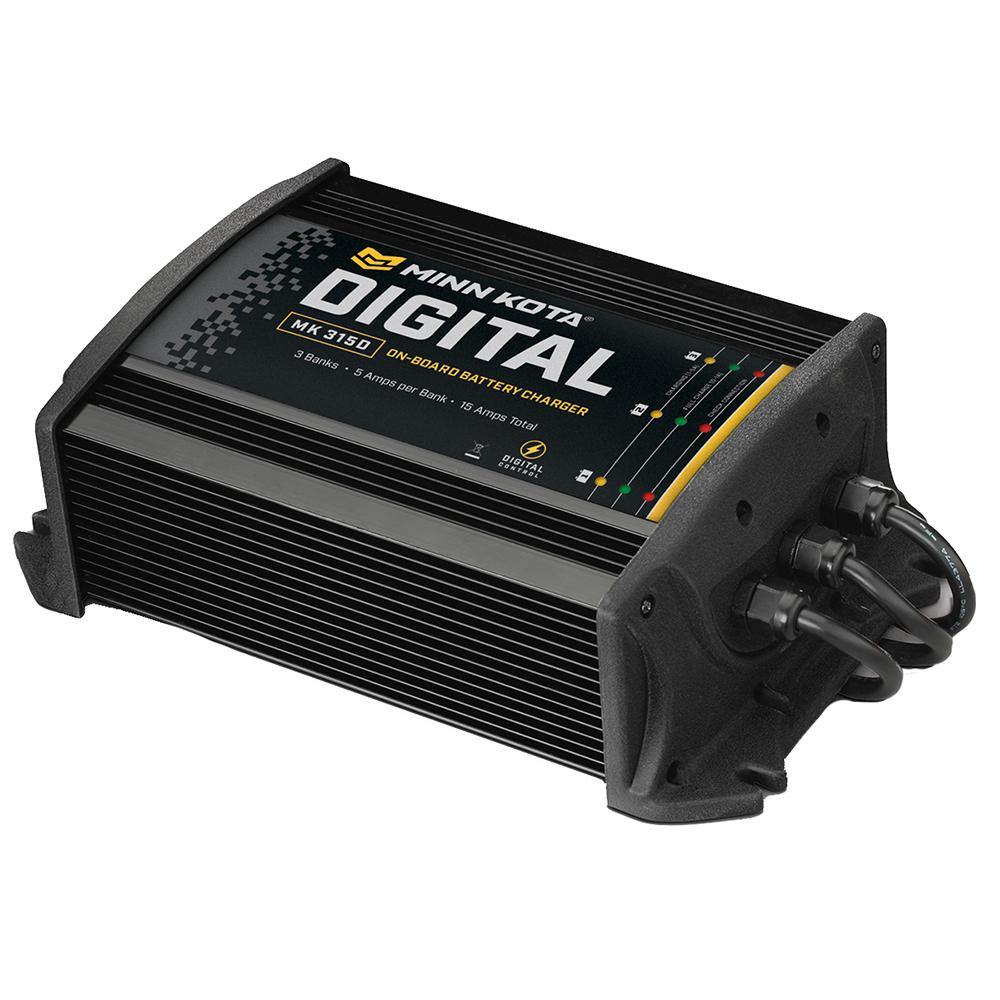 Minn Kota MK-315D 3 Bank x 5 Amps [1823155] - Bulluna.com