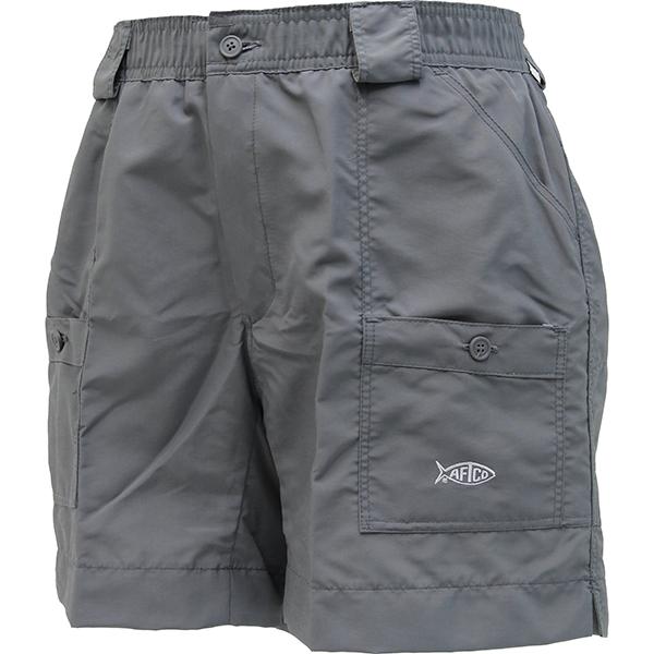 Aftco Original Charcoal Fishing Shorts - Bulluna.com