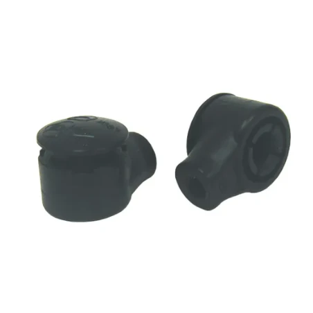 White Cap Lid-Lift Gas Spring Black Composite End Fitting - Snap On Cap