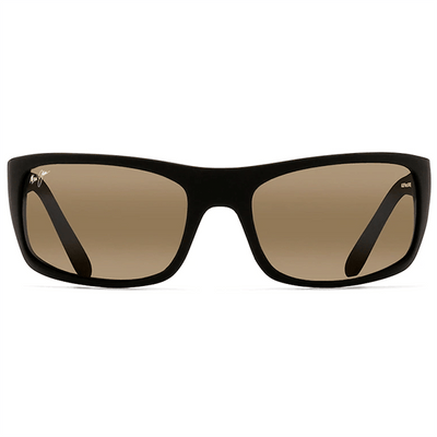 Maui Jim Peahi Black Matte Rubber - HCL Bronze Sunglasses - Bulluna.com
