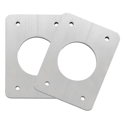 TACO Backing Plates f/Grand Slam Outriggers - Anodized Aluminum [BP-150BSY-320-1] - Bulluna.com