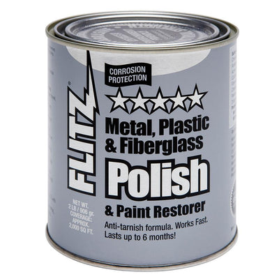 Flitz Polish - Paste - 2.0 lb. Quart Can [CA 03518-6] - Bulluna.com