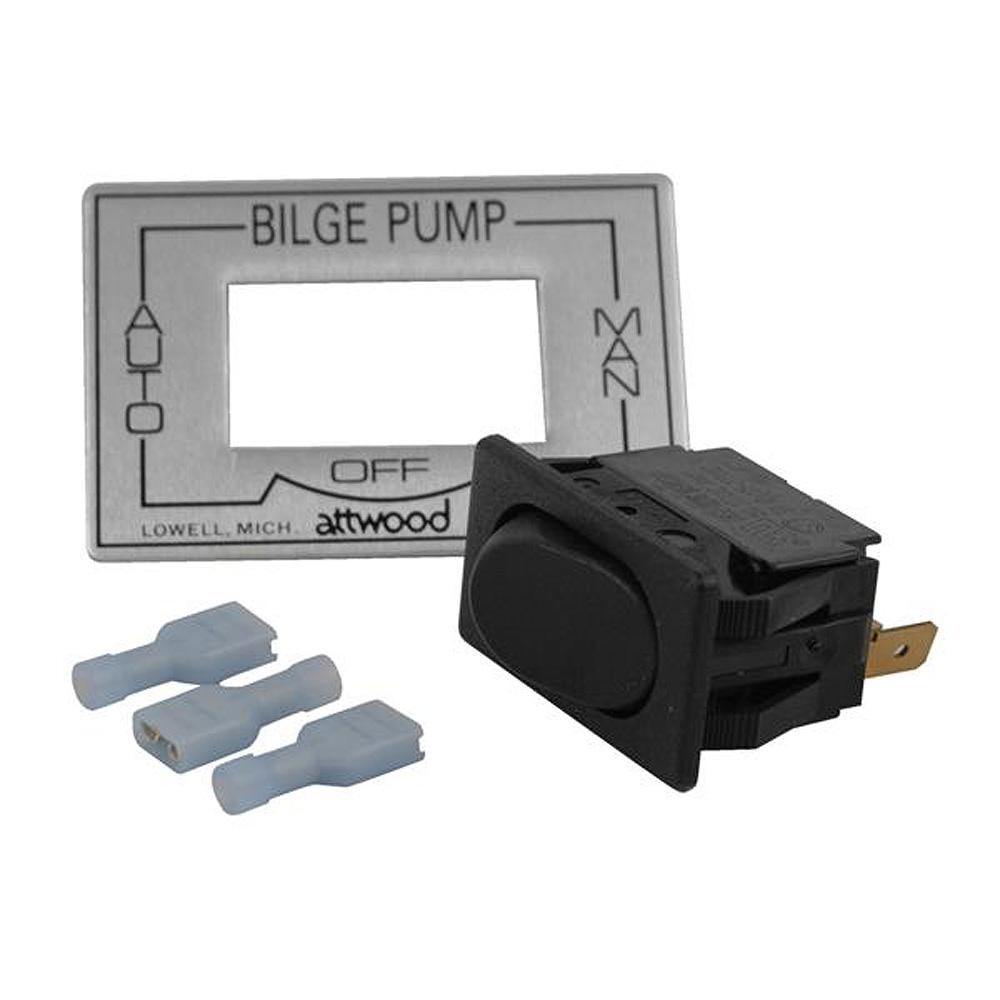 Attwood 3-Way Auto/Off/Manual Bilge Pump Switch [7615A3] - Bulluna.com