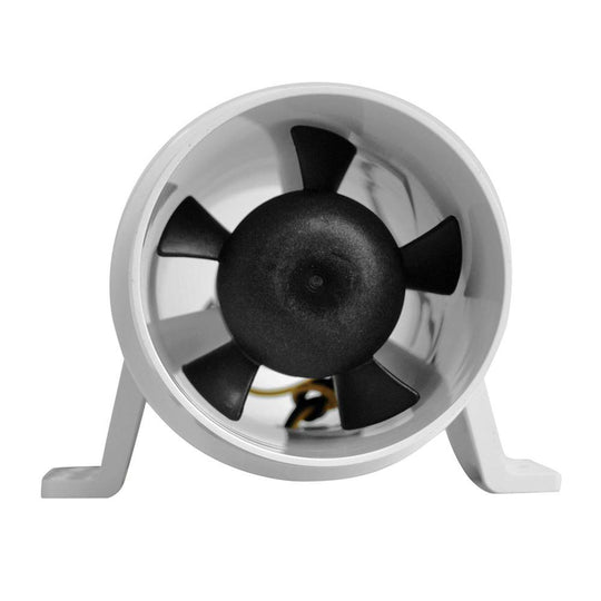 Attwood Turbo 3000 Series Water-Resitant, In-Line Blower - 12V - White [1733-4] - Bulluna.com