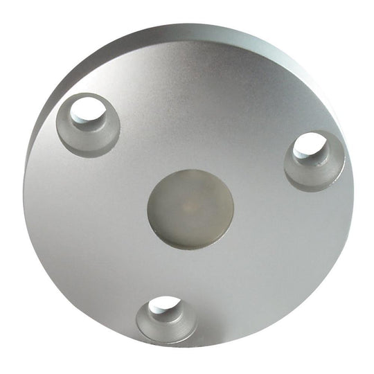 Lumitec High Intensity "Anywhere" Light - Brushed Housing - Blue Non-Dimming [101034] - Bulluna.com