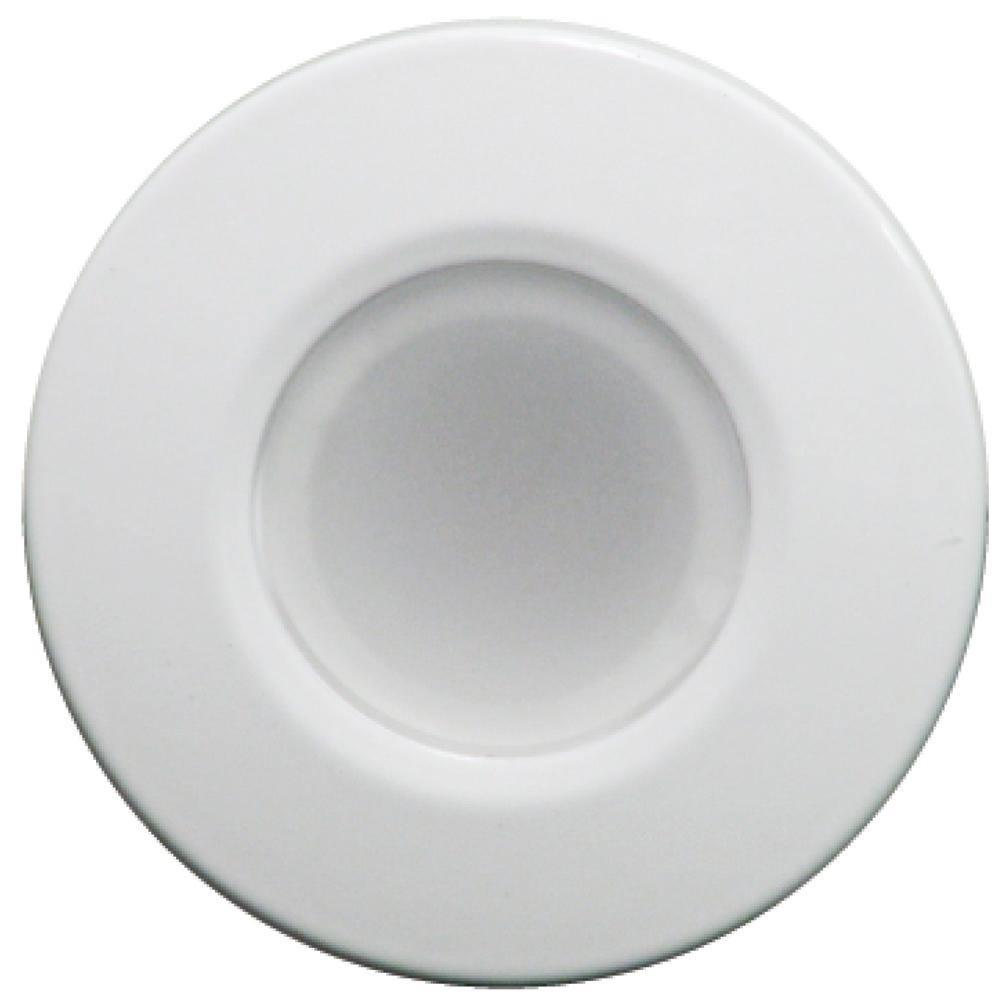 Lumitec Orbit - Flush Mount Down Light - White Finish - 2-Color Blue/White Dimming [112521] - Bulluna.com