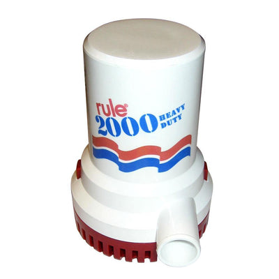 Rule 2000 G.P.H. Non-Automatic Bilge Pump - 24V [12] - Bulluna.com