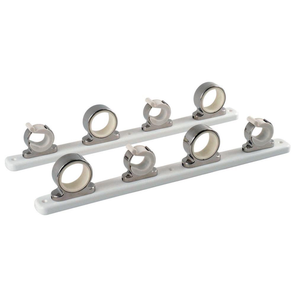 TACO 4-Rod Hanger w/Poly Rack - Polished Stainless Steel [F16-2752-1] - Bulluna.com