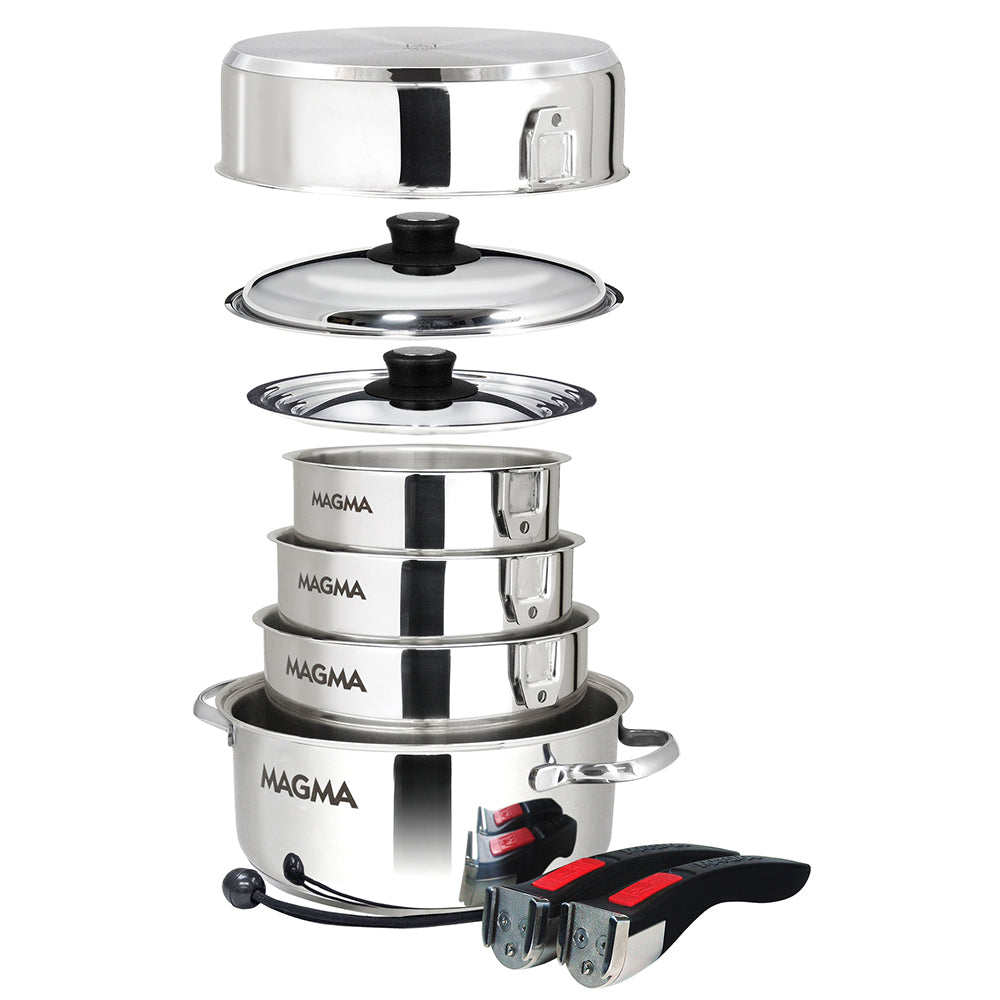 Magma 10 Piece Induction Cookware Set - Stainless Steel [A10-360L-IND]