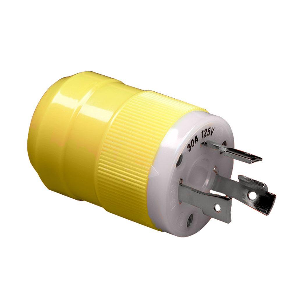 Marinco 30A 125V Male Plug [305CRPN] - Bulluna.com