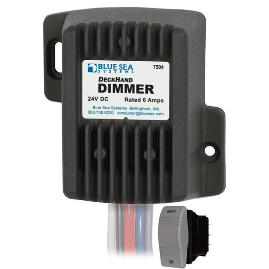 Blue Sea 7504 DeckHand Dimmer - 6 Amp/24V [7504] - Bulluna.com