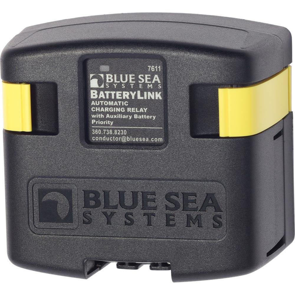Blue Sea 7611 DC BatteryLink Automatic Charging Relay - 120 Amp w/Auxiliary Battery Charging [7611] - Bulluna.com