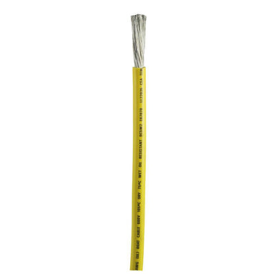 Ancor Yellow 2 AWG Battery Cable - Sold By The Foot [1149-FT] - Bulluna.com