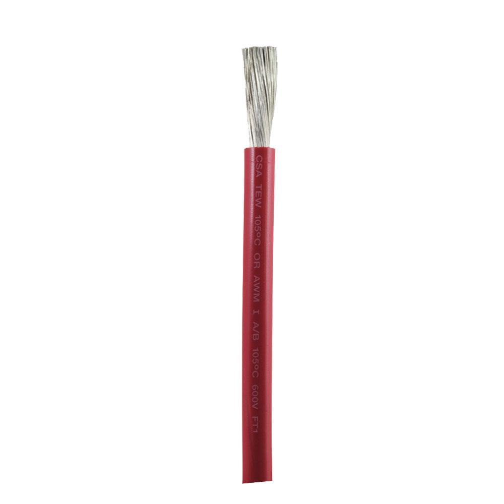Ancor Red 1 AWG Battery Cable - Sold By The Foot [1155-FT] - Bulluna.com