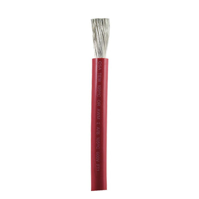 Ancor Red 2/0 AWG Battery Cable - Sold By The Foot [1175-FT] - Bulluna.com