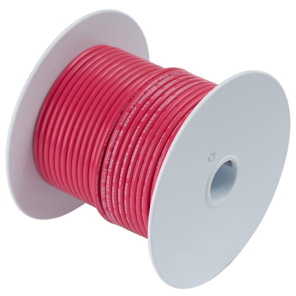 Ancor Red 8 AWG Battery Cable - 100' [111510] - Bulluna.com