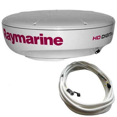 Raymarine RD424HD 4kW Digital Radar Dome w/10M Cable [T70169] - Bulluna.com