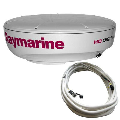 Raymarine RD418HD Hi-Def Digital Radar Dome w/10M Cable [T70168] - Bulluna.com