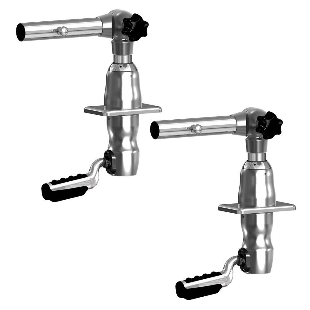 TACO Grand Slam 280 Outrigger Mounts w/Offset Handle [GS-2801] - Bulluna.com