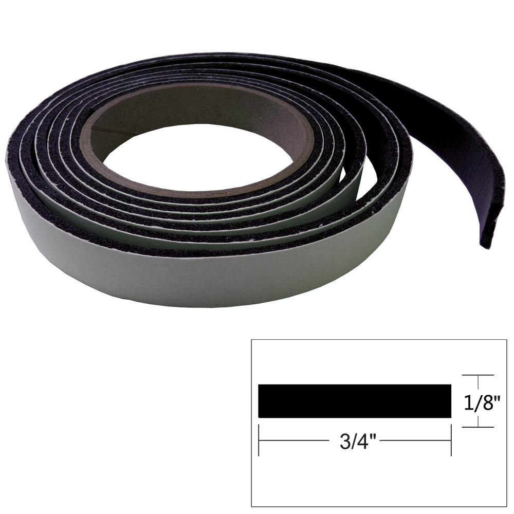 TACO Hatch Tape 8'L x "H x "W - Black [V30-0744B8-2] - Bulluna.com