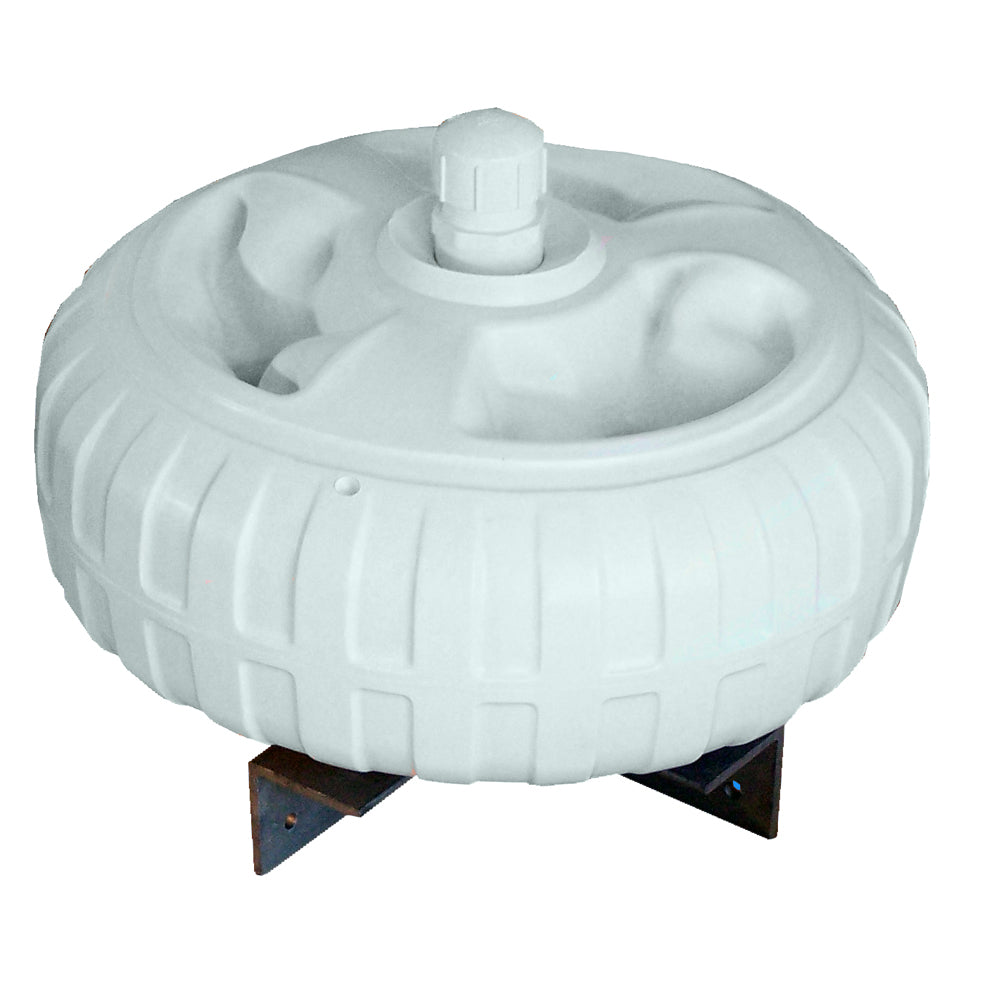 Dock Edge Inflatable Dock Wheel - 18" - White [95-077-F] - Bulluna.com