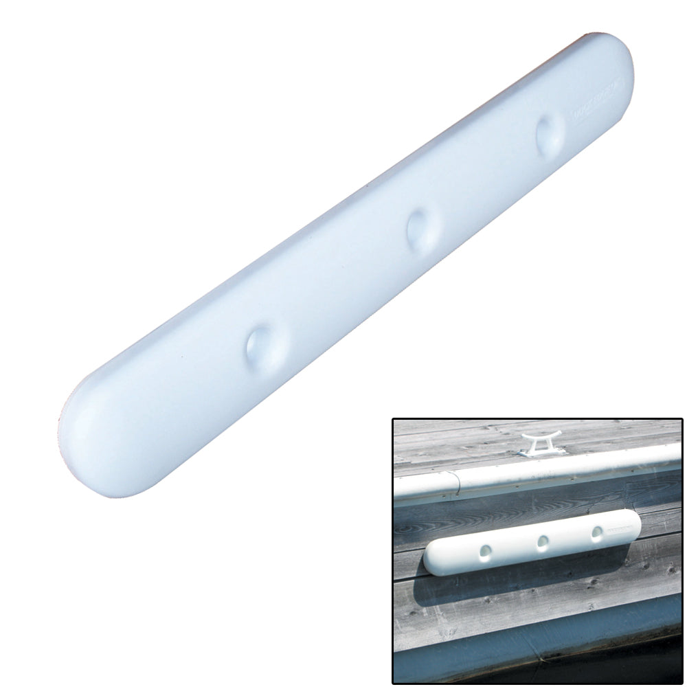 Dock Edge Ultragard 35" PVC Dock Cushion - White [1008-F] - Bulluna.com