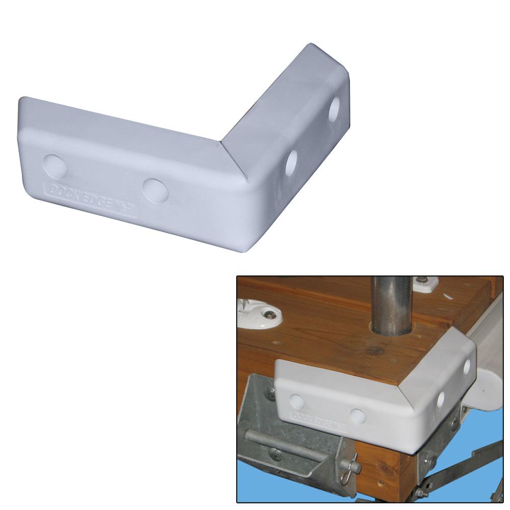 Dock Edge Protect Corner HD 16" PVC Dock Bumper [1059-F] - Bulluna.com