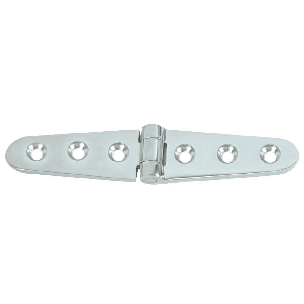 Whitecap Strap Hinge - 316 Stainless Steel - 6" x 1" [6026] - Bulluna.com