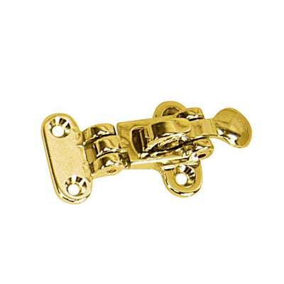 Whitecap Anti-Rattle Hold Down - Polished Brass [S-054BC] - Bulluna.com