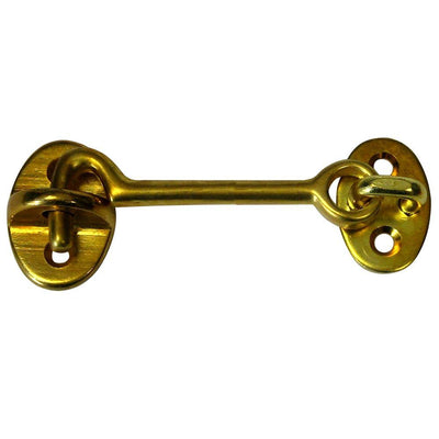 Whitecap Cabin Door Hook - Polished Brass - 3" [S-1402BC] - Bulluna.com