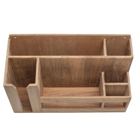 Whitecap Teak Dish/Cup/Utensil Holder [62404] - Bulluna.com